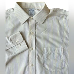 Brooks Brothers Regent Striped Dress Shirt 16.5-4/5 Long Sleeve Button Up Men’s